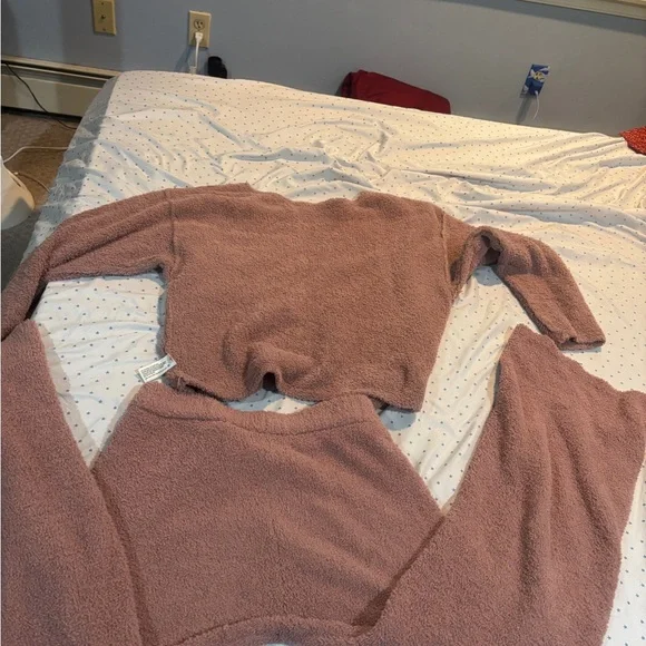 Cozy Pink PJ set - Picture 1 of 1